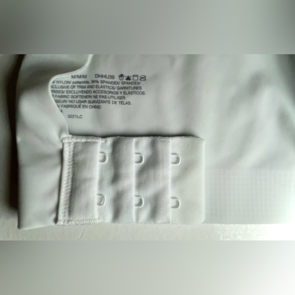 Hanes Bra White - Picture 5 of 6